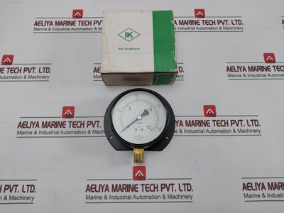 Ik Instruments 100-p-b 1303 Pressure & Temperature Gauge 0-200 Psi