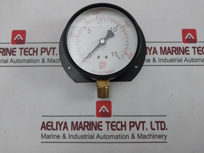 Pro-instrument Pressure Gauge 0-15 KgCm2,0-200 Psi