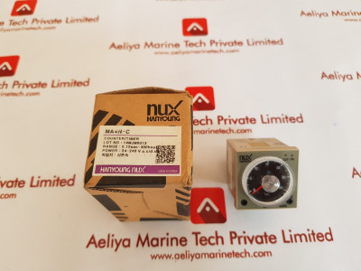 Hanyoung Nux Ma4N-c Timer Relay 0-30 Min 0.12 Sec-300 Hour