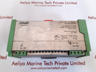 Phoenix contact quint ps-230 ac/24dc/5 power supply