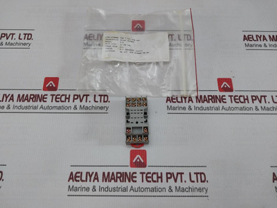 Lot Of 3X Dayton 2A584M Relay Socket 10A