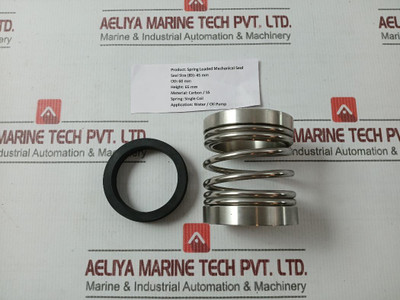 Spring Loaded Mechanical Seal 45 Mm For Water & Oil Pump