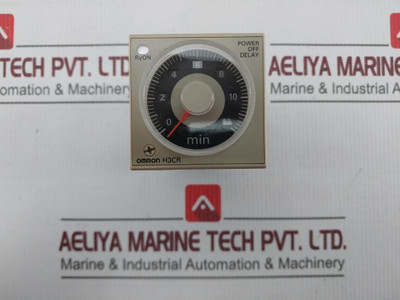 Omron H3Cr-h8L Solid-state Timer 0.05 To 12 Min 5060Hz