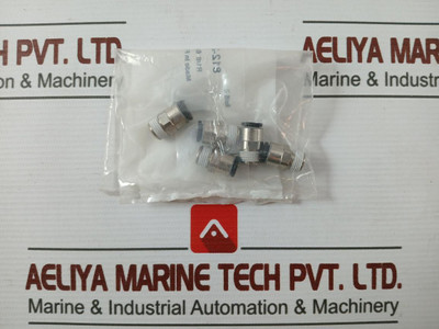 Rs 812-263 Pneumatic Straight ConnectorFitting R18 6Mm (1 Packet = 5 Pcs)