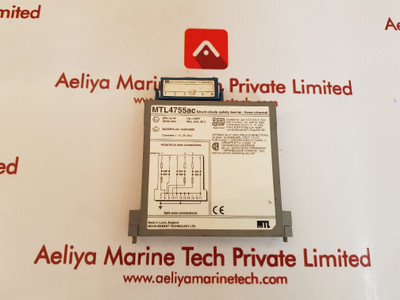 Measurement technology mtl4755ac shunt-diode safety barrier