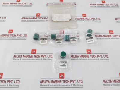 Lot Of 6X Senasys Pthz16 Green Push Button Switch