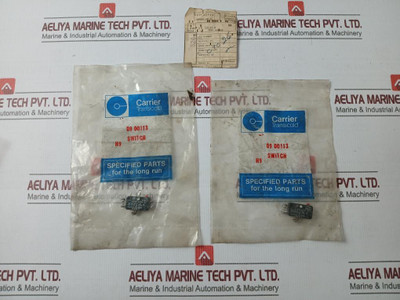 Lot Of 2X Micro Switch E12252 Miniature Snap-action Switch