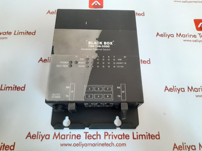 Black Box Hardened Ethernet Switch Lb9901A 3A Max 5V