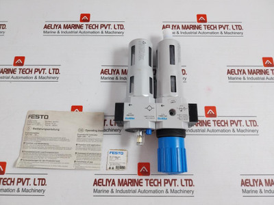 Festo Frc-12-midi-a-npt Filter Regulator 240Psi1.6Mpa