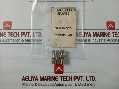 Pack Of 2X Nt0906-qrs Refrigeration Spares Connector
