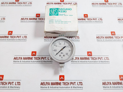 Nks Gv42-233 Pressure Sensor Switch Gauge 0-3.5 Mpa Bt38Bx100