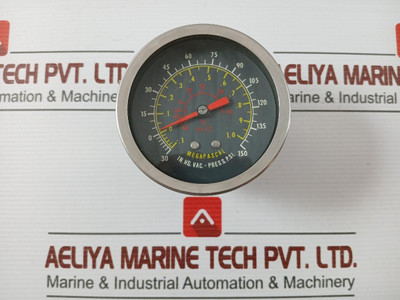 Pressure Gauge 0.1 To 10 Mpa Megapascal