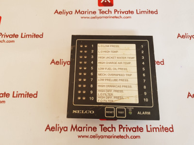 Selco M1000.0080 Alarm Monitor 12-24Volt