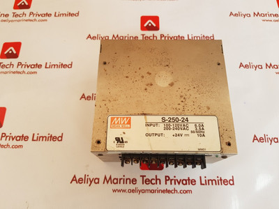 Mean well s-250-24 power supply Mean well s-250-24 power supply