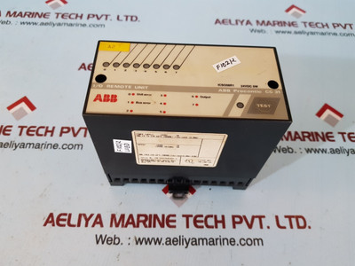Abb Procontic Cs31 I/O Remote Unit Icso08R1, 24Vdc 2A