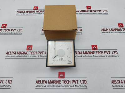 Man B&W Pressure Meter 0-4 Bar