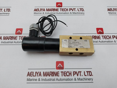 Air-mite V4214Sahm Spring Return Solenoid Valve 60-120V10W