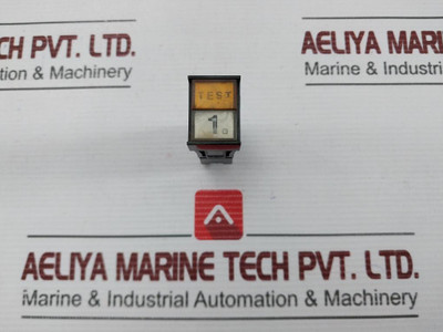 Eao 41-423-036 Illuminated Rectangular Pushbutton Switch