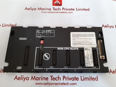 Ge fanuc ic693chs398j 5 slot expansion base Ge fanuc ic693chs398j 5 slot expansion base