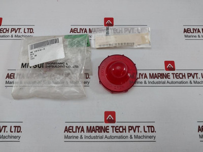New Condition Sanshin Dengu Nbu-l120 Replacement Cap For An Emergency Stop Push Button