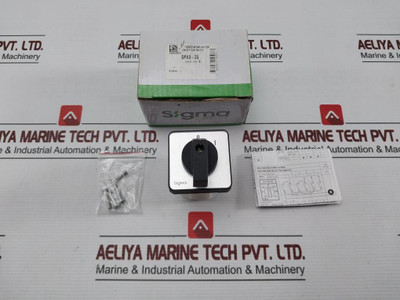 Sigma Spa3-25A Rotary Switch 50-60Hz