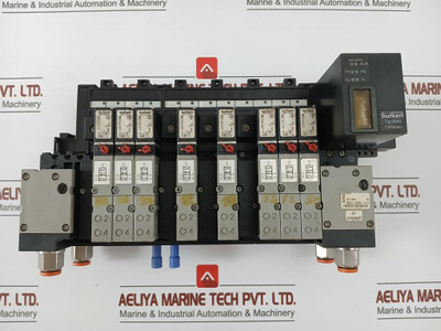 Burkert 8640 Modular Valve Unit For Pneumatic 24Vdc 2W