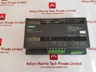Siemens Sitop Power Dc-usv-modul40 Module 6Ep1931-2Fc01