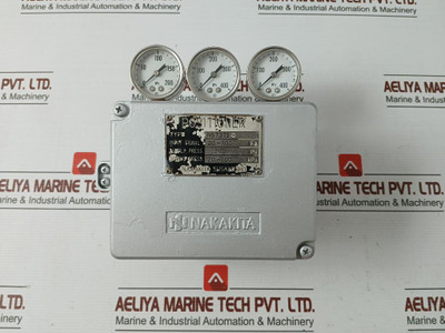 Pneumatic Positioner Nakakita Seisakusho Ns737S-d Input Signal - 20-100 Kpa