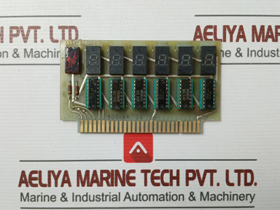 Display Circuit Board Part No. 129261, Rev-a