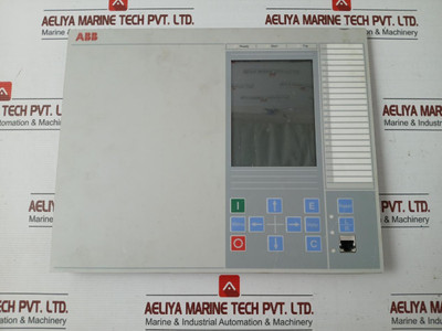 Display Panel Module By Abb Part No. 1Mrk000008-nbr02 (Front Panel Only)