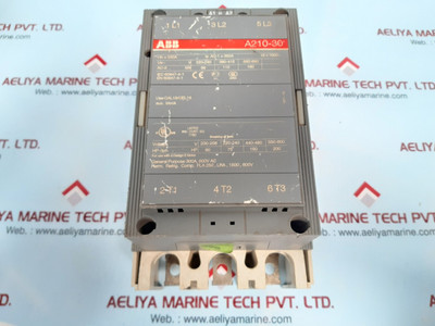 Abb A210-30 General Purpose Magnetic Contactor 220-230V 50Hz/230-240V 60Hz