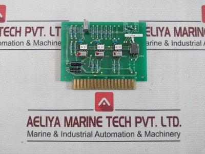 Musasino M-7845 Ballast Tank Level Gauge Pcb Card M-7845