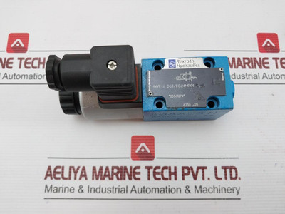 4We 6 D62/Eg24N9K4 Hydraulic Control Valve 24 Vdc By Rexroth
