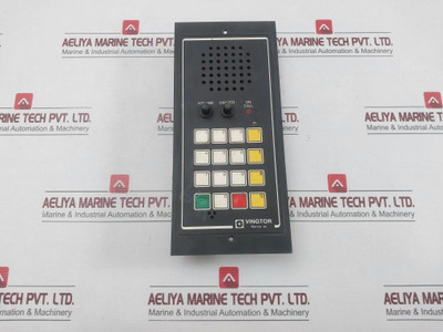 1020603700 Stento Telephone For Main Station Flush Panel Mounting 24V