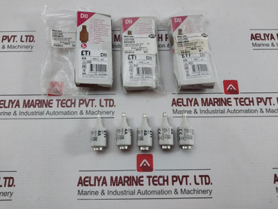 New Condition Slow Blow Diazed Fuse Link 4A 500V3 By Altech 4D27Sb (1 Boxes = 5 Pieces)