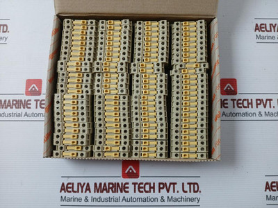 Din Rail Mount Terminal Block By Weidmuller Sakr35 (1 Box = 100 Pcs)
