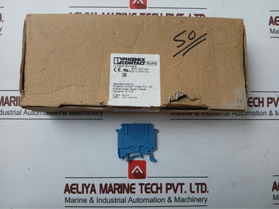 Uk 5-mtk-p/P Bu By Phoenix Contact Disconnect Terminal Block (1 Box = 50 Pcs)