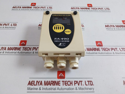 Komyo Rikagaku Kogyo 4-20Ma Dc24V Combustible Gas Detection Alarm Unit Fa-490