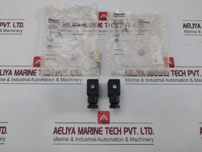 Lot Of 2X Rexroth 16A 250V Cable Socket Connector 1834484051