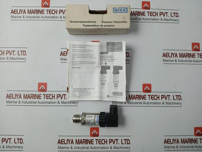 9013520 By Wika Pressure Transmitter 0..4 Bar Dc 10..30 V