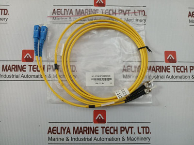 New Condition Fiber Optic Patch Cable Set Ftek-dx-sm-scSt-pc-02M