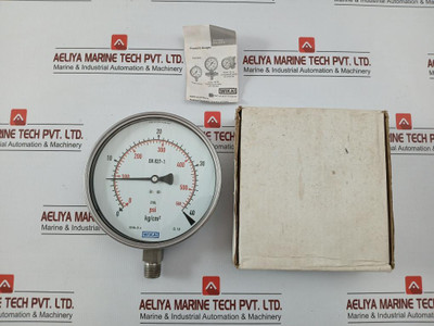 Wika Pressure Gauge 40 Kg/Cm2 & Psi Part No. En 837-1