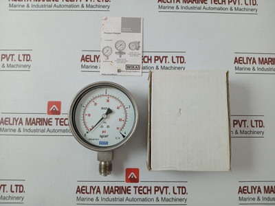 Pressure Gauge 0 To 56 Psi 0 To 4 KgCm2 Part No. 230.20.100 By Wika