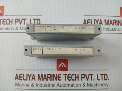 6 Ef-1 401-1A Simatic Nb Terminal Block Module By Siemens