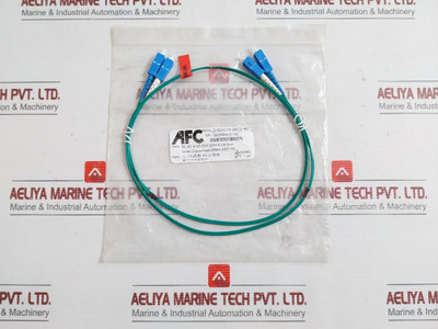 Afc 1M Sc-sc Single Mode Fiber Optic Cable D1Scsc1M-gn-c2-am