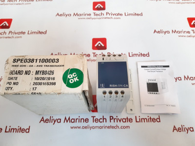 Rishabh rish con-ca current transducer 60...300v ac/dc Rishabh rish con-ca current transducer 60...300v ac/dc