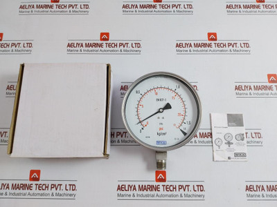 Pressure Gauge 232.50.160 Brand Wika 0 To 23 Psi-1.6 KgCm2