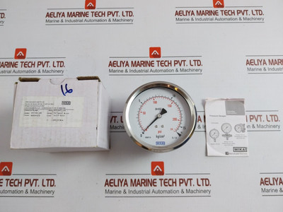 Wika 0-16 Kg/Cm2 & Psi Pressure Gauge 212.53.100