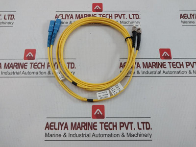 New Condition Sc-st Sm Dpx 02M Singlemode Duplex Fiber Optic Cable Set
