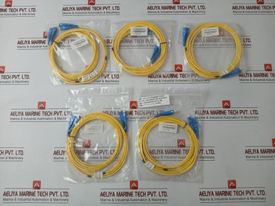 Single Mode Duplex Fiber Optic Patch Cable Set Ftek-dx-sm-scSc-pc-03M Sku  :197920